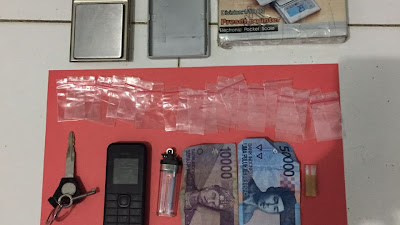 Diduga Bawa Narkoba, Polres Kabupaten Bima Amankan Dua Orang Warga Nggaro Kumbe