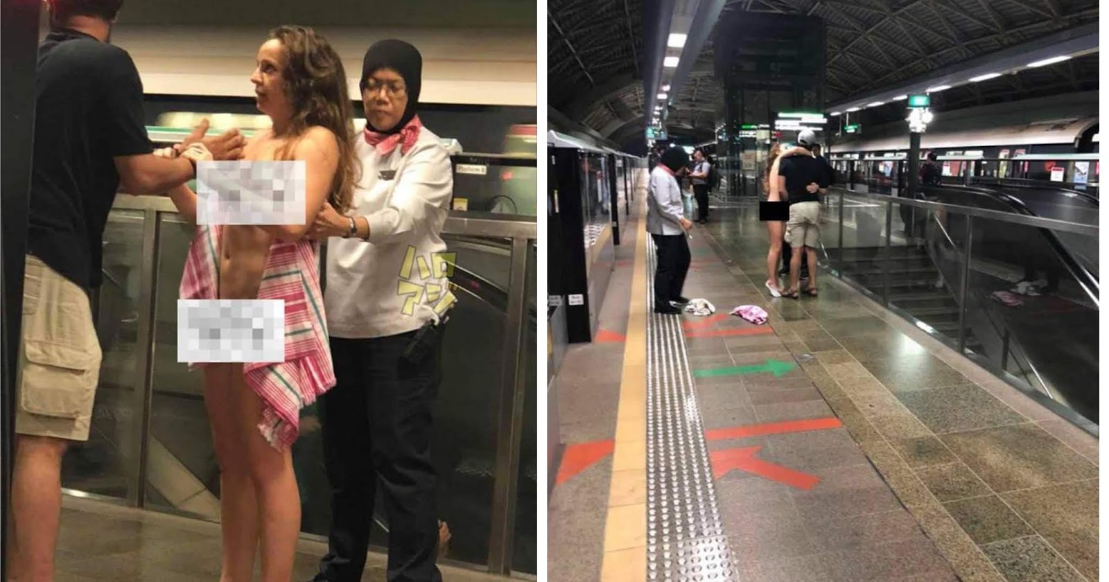 Woman who stripped naked at Pioneer MRT station arrested sorted by. 