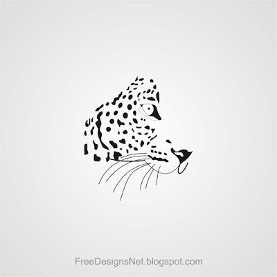 Leopard Editable Logo Template Vector File Free Download