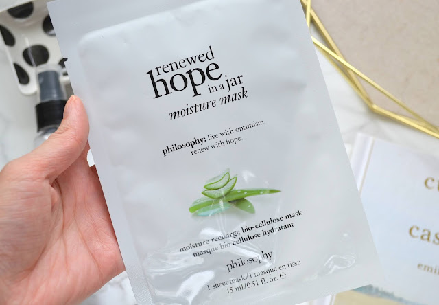 Philosophy Renewed Hope in a Jar Moisture Mask Review