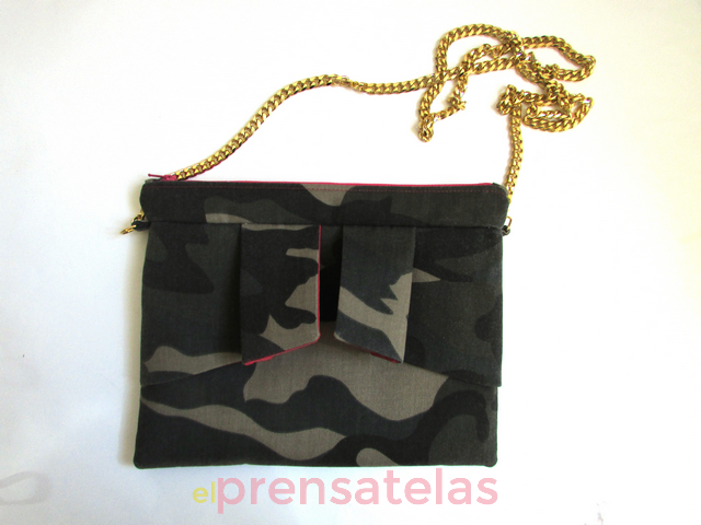 Patrón bolso peplum