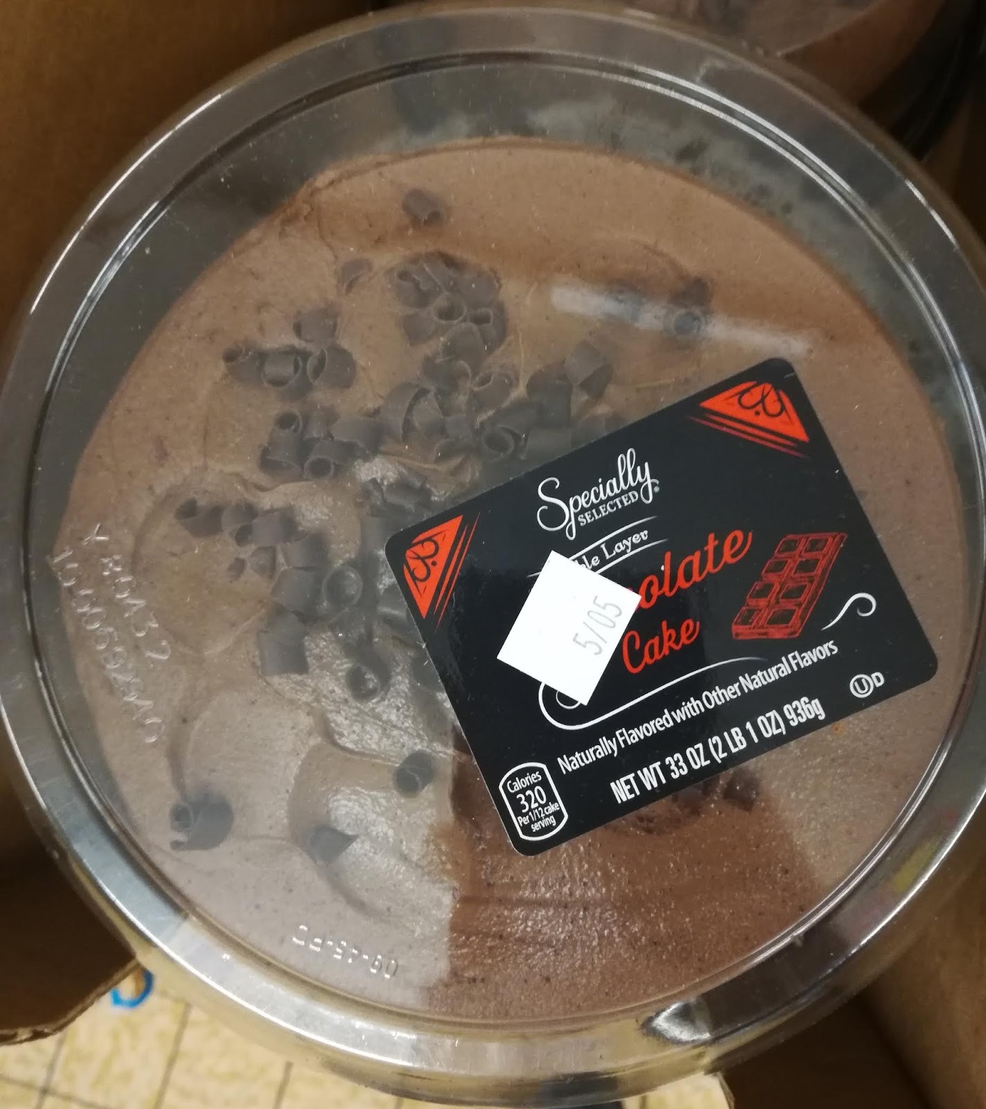 Specially Selected Triple Layer Chocolate Cake (Aldi)