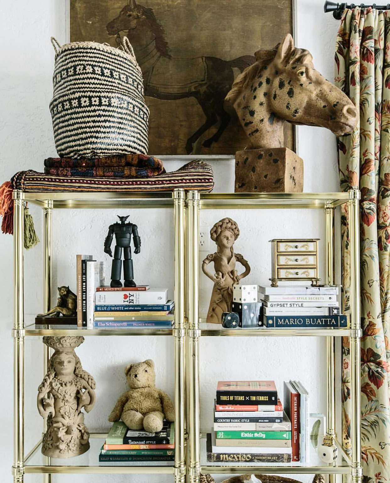 At Home | Décor Inspiration: Styling Open Shelves