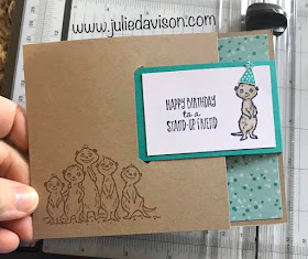 5 The Gang's All Meer Stampin' Up! Sale-a-Bration Projects + Videos ~ www.juliedavison.com