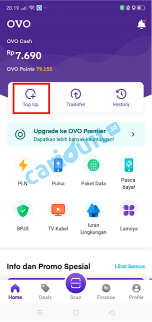 Cara Registrasi Ovo dan Transfer ke Rekening Bank