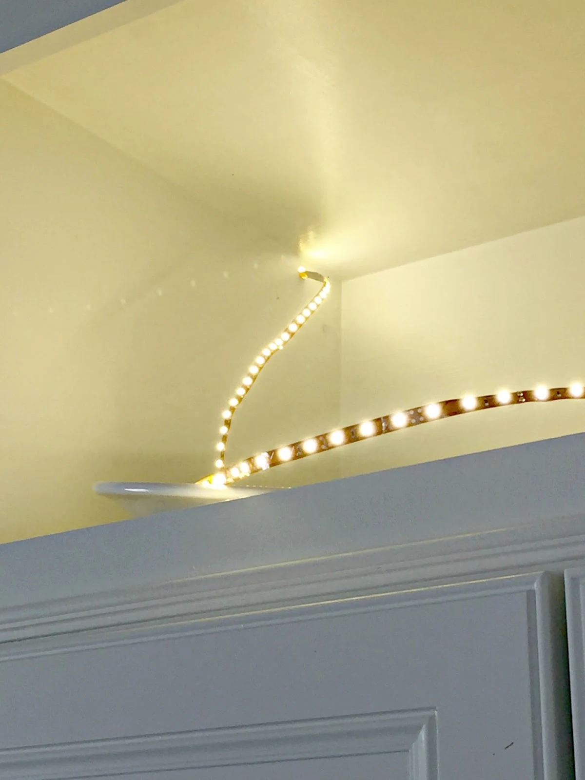 LED light strips for cabinets