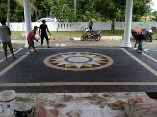 tukang taman surabaya, jasa taman, desain taman surabaya, tukang taman Jakarta,ampyangan, carport, batu krikil karpot.