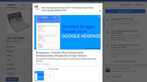 Cara Mengatasi Template Evomagz yang tidak Muncul Thumbnail saat dishare ke Facebook