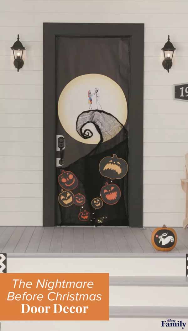 Easy and Scary Halloween Door Decorations 24 DIY Door Decoration Ideas