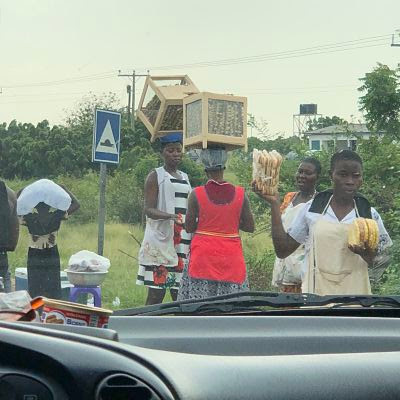 vendedores ambulantes ghana