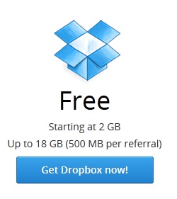 Free Dropbox 2GB
