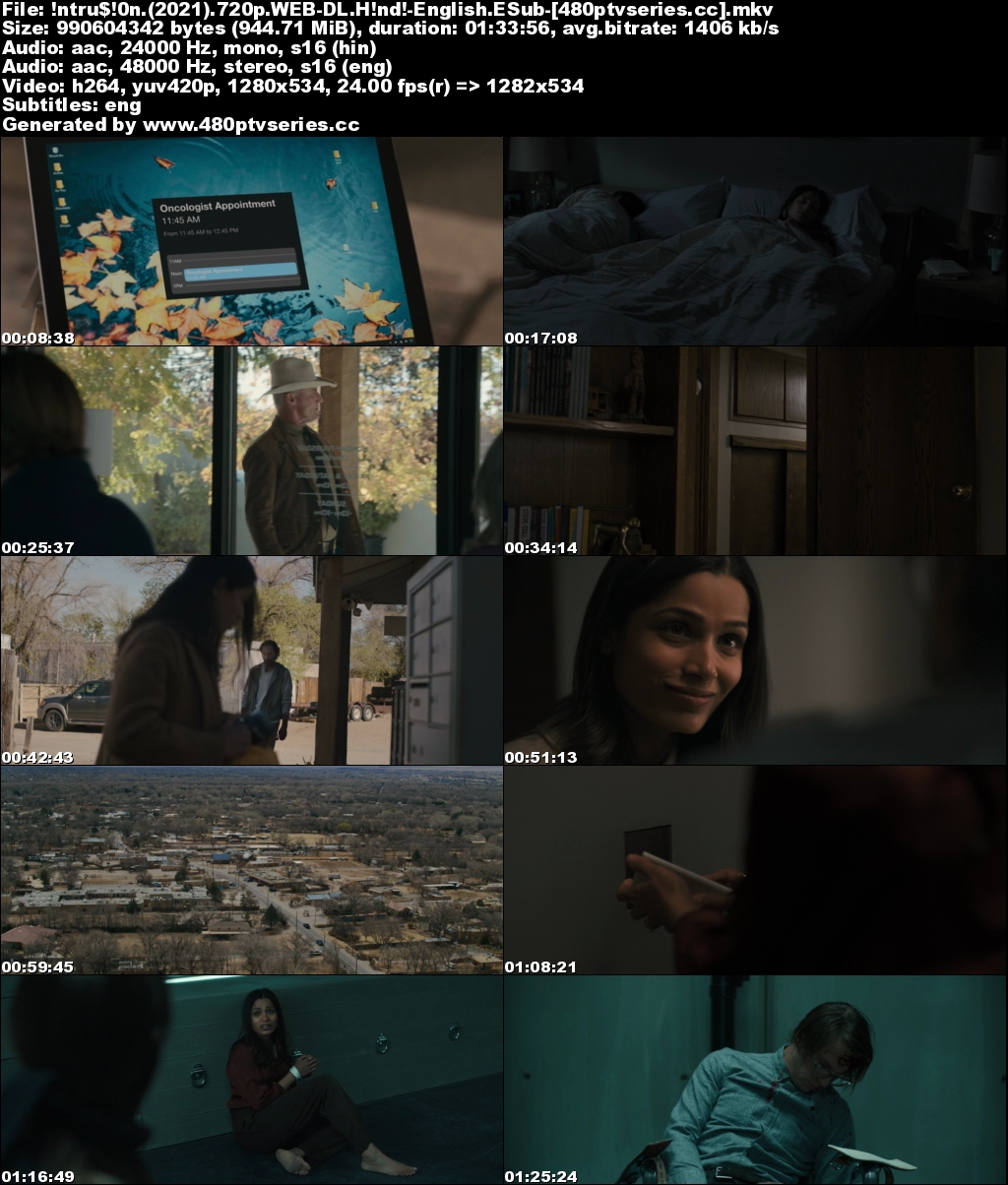 Intrusion (2021) 300MB Full Hindi Dual Audio Movie Download 480p Web-DL Free Watch Online Full Movie Download Worldfree4u 9xmovies