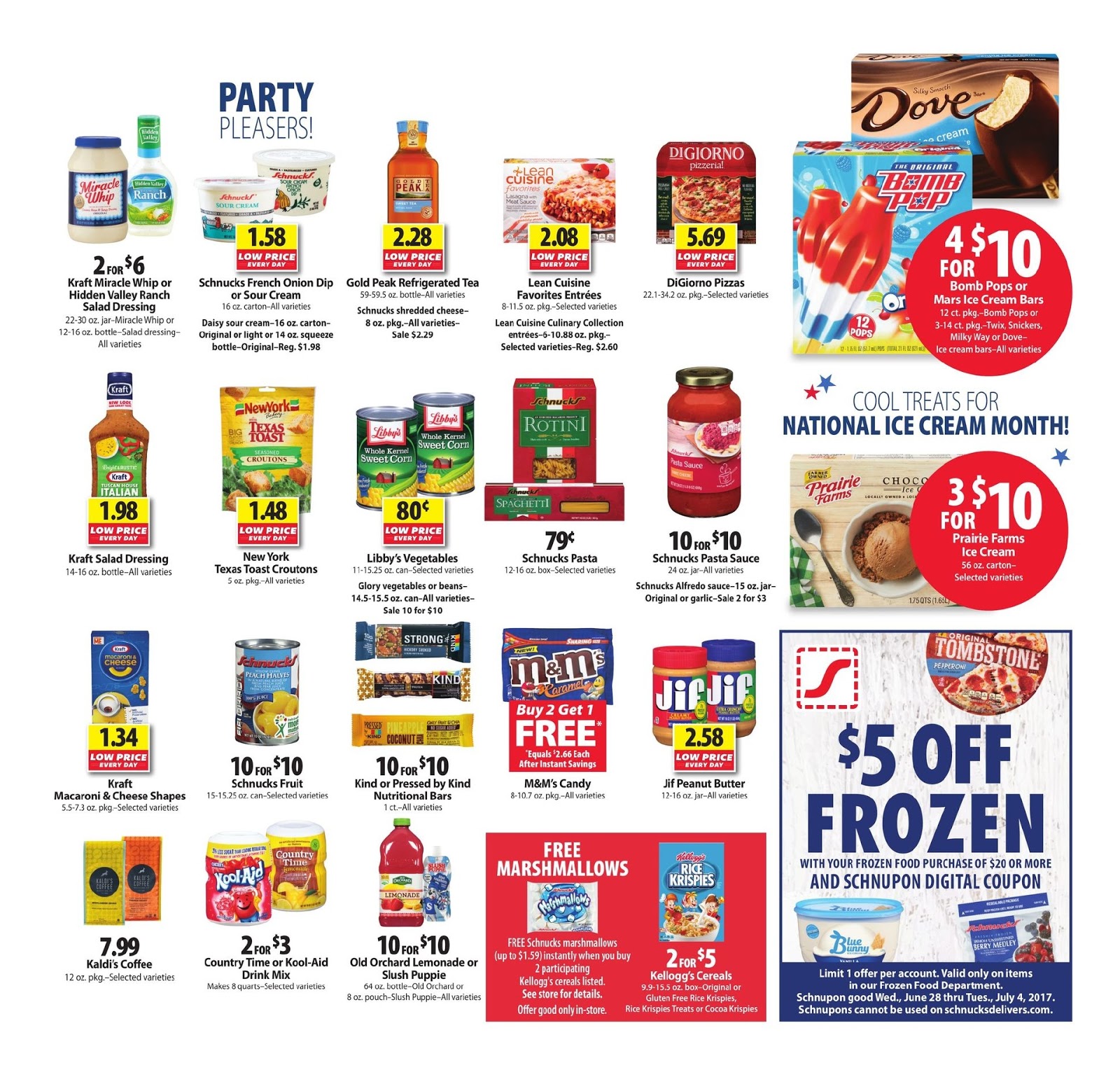 Weekly coupon deals schnucks
