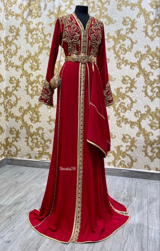 Caftan de Mariage Brod?� 2021 Boutique Lyon Toulouse Paris - Caftan Marocain Paris : Boutique 