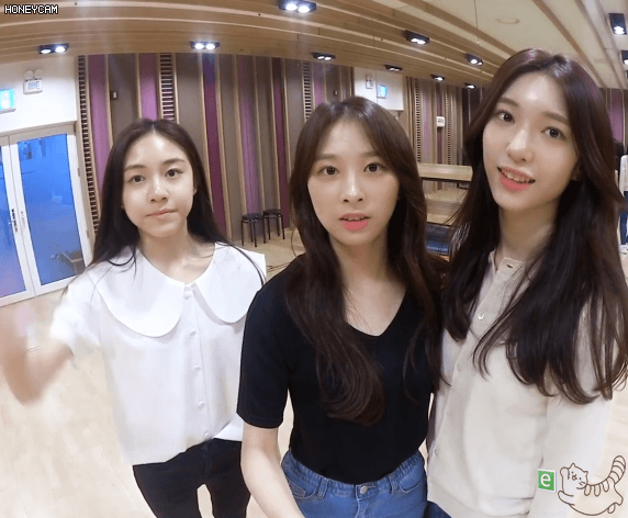 로켓펀치 데뷔 전날까지