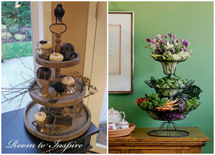 Our Home Away From Home TIERED BASKETS