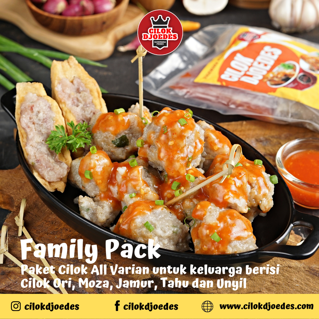 Cilok Djoedes Frozen FAMILY PACK