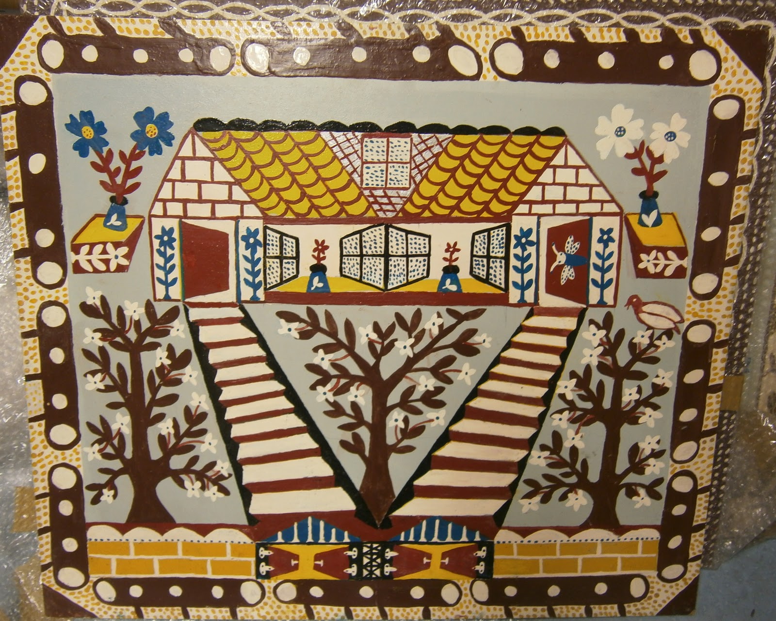 Les grigris de sophie les tableaux de marcel dhievre au musee de saint
