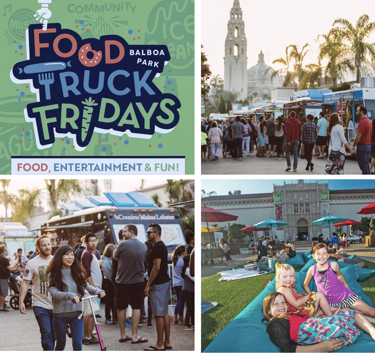 SanDiegoVille Food Truck Fridays Launch In San Diego's Balboa Park
