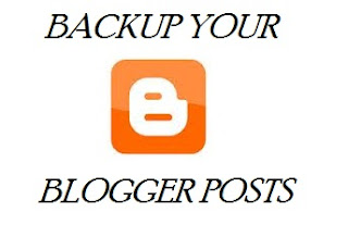 blogger back up all posts and comments