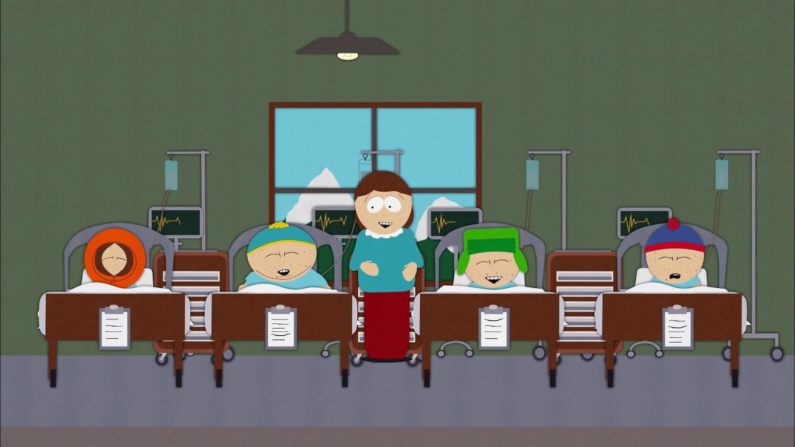 South Park - "Chickenpox" HD Screen Captures.