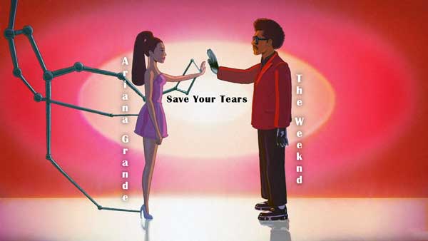 ariana grande the weeknd save your tears song lyrics