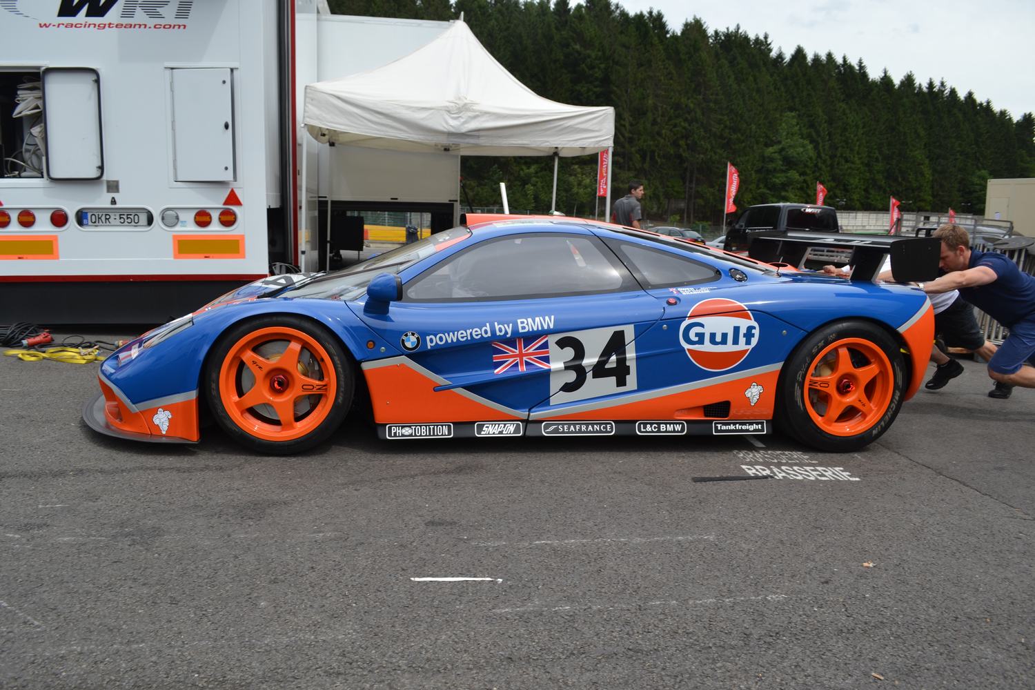 McLaren F1 GTR BPR GT1 Gulf Racing GTC #34 1996 | GTPlanet