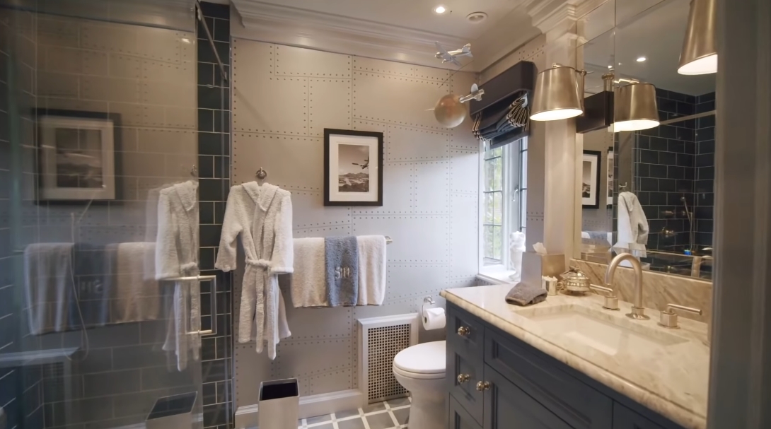 57 Interior Design Photos vs. 30 John St, Greenwich, CT Luxury Mansion Tour