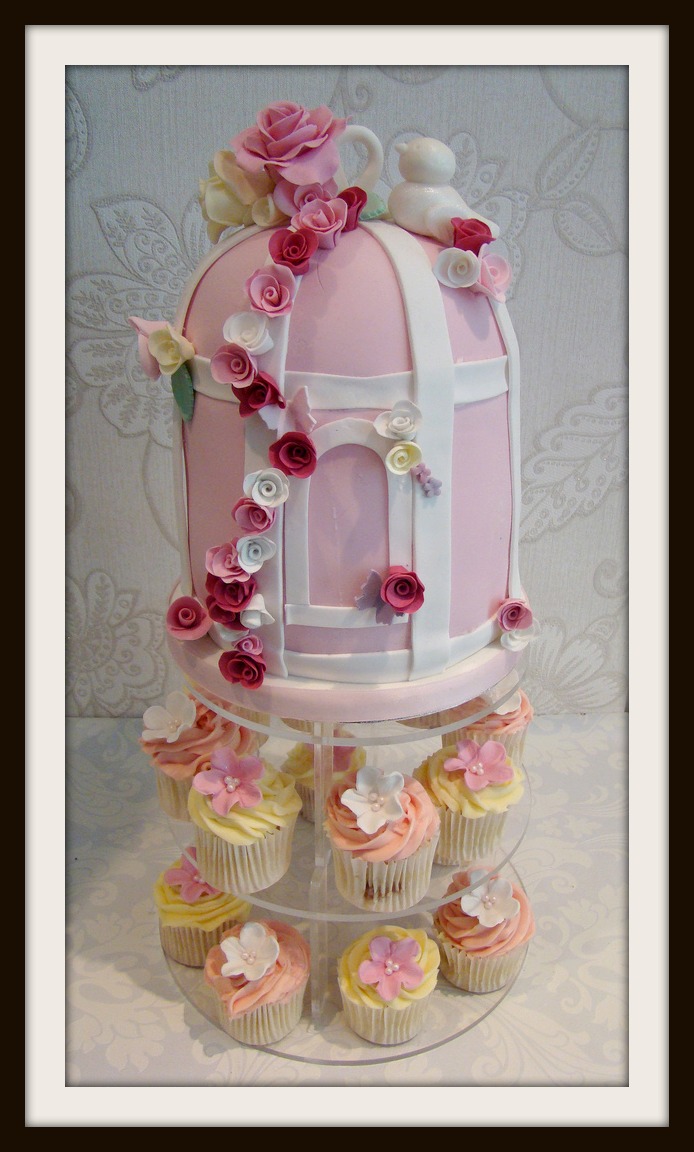 cupkates Bird cage cake