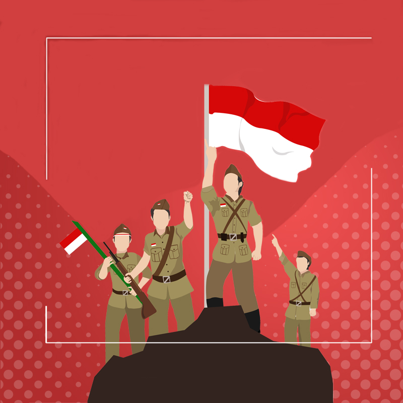 30 Gambar Bertema Kemerdekaan Indonesia 17 Agustus 1945 