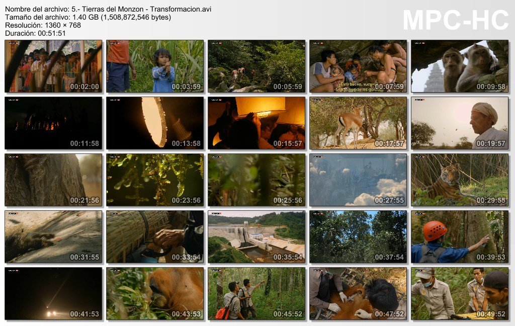 7GB|BBC|Tierras del Monzon|HD 720p|5-5|MEGA|Taykun7000