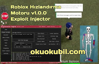 Roblox Hızlandırma Motoru v1.0.0 Exploit Injector Hilesi 2020