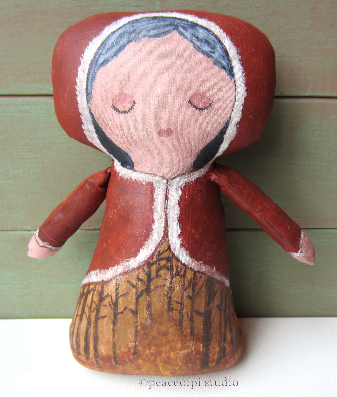 soft sculpture doll fabric