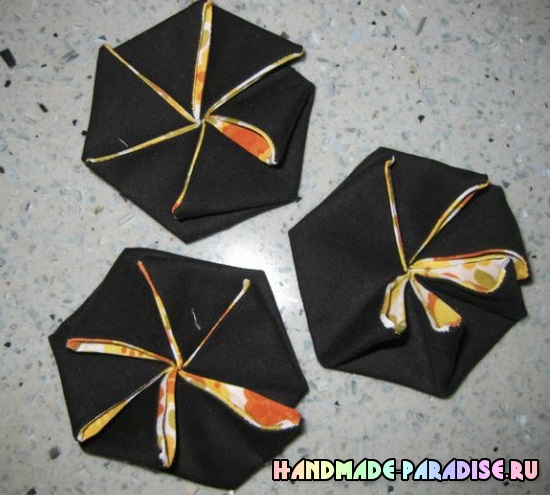 Bolso de verano en el arte del origami