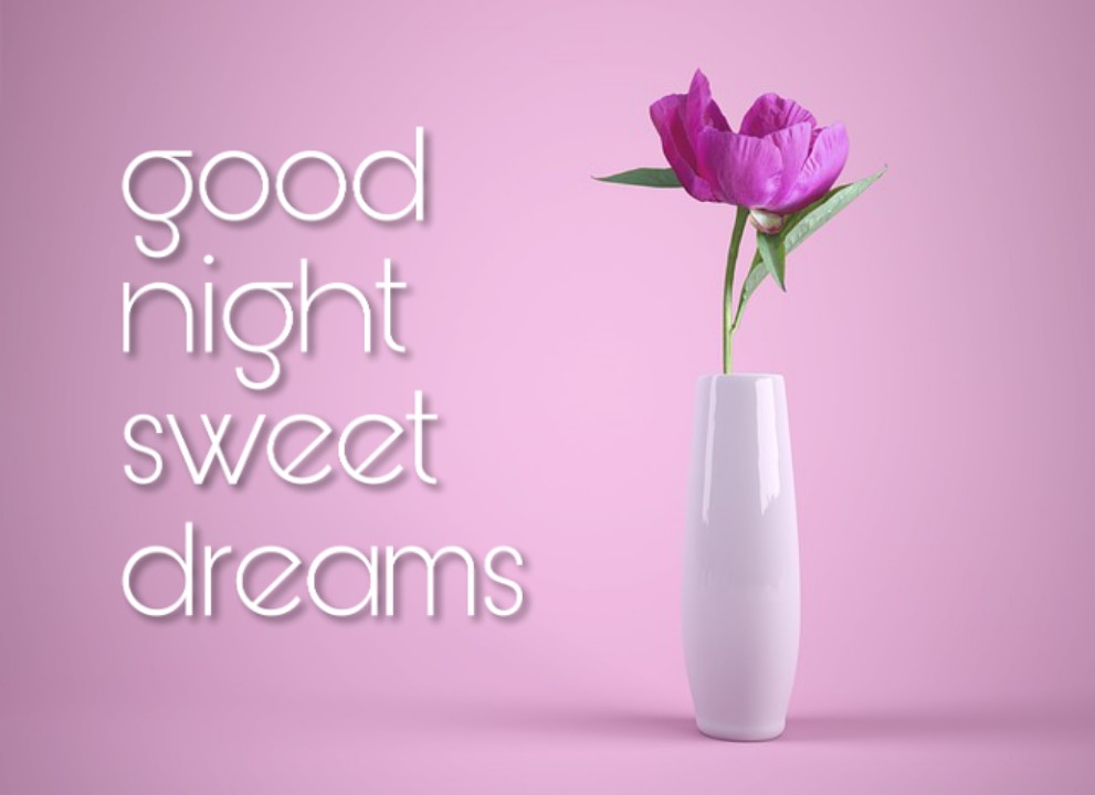 good night images for whatsapp free download with flowers