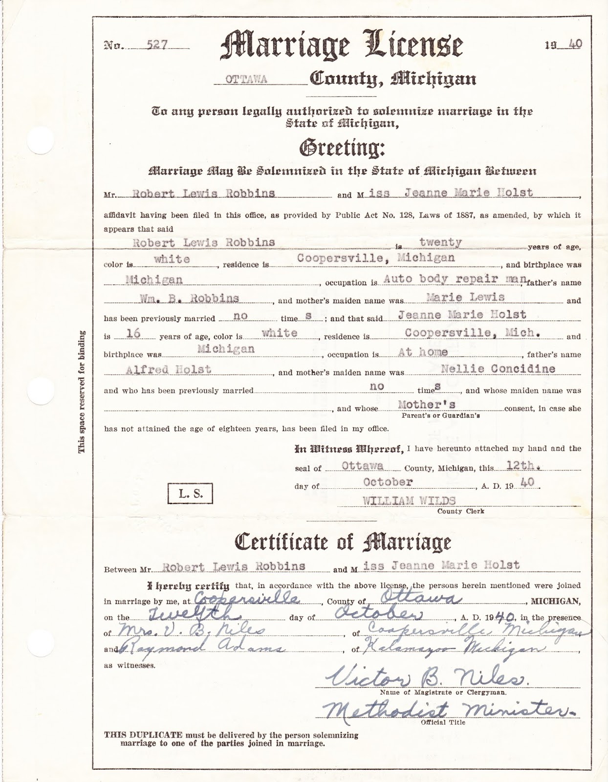 muskegon county michigan birth records