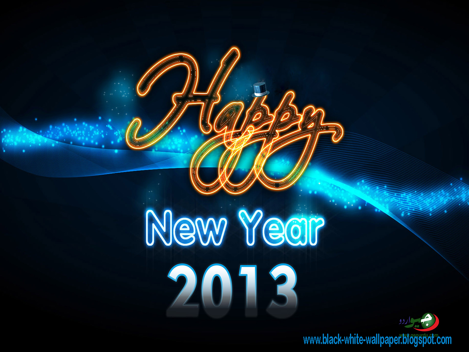 Free Happy New Year 2013 HD Wallpapers Best Collection 