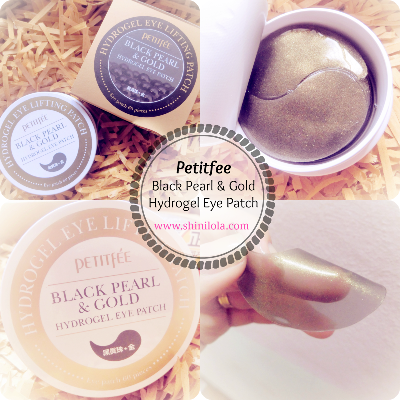 [REVIEW] PETITFEE BLACK PEARL & GOLD HYDROGEL EYE PATCH You're