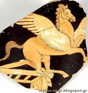 Pegasus,Flying horse,greek mythology, Perseus