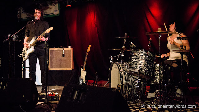 Blanche et Noir at Supermarket in Toronto for Canadian Music Week CMW 2016, May 2 2016 Photos by John at One In Ten Words oneintenwords.com toronto indie alternative live music blog concert photography pictures