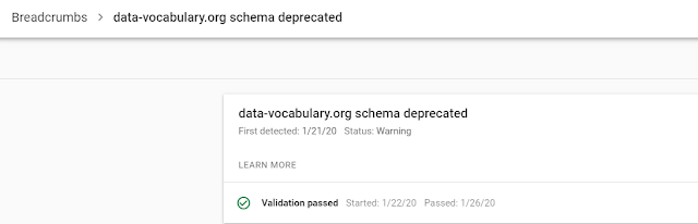 How to Fix Data-Vocabulary.Org Schema Deprecated Error