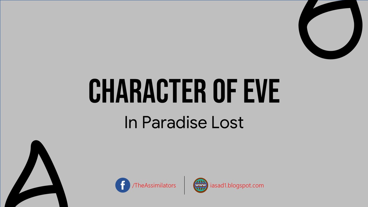 Character Portrayal of Eve in Paradise Lost