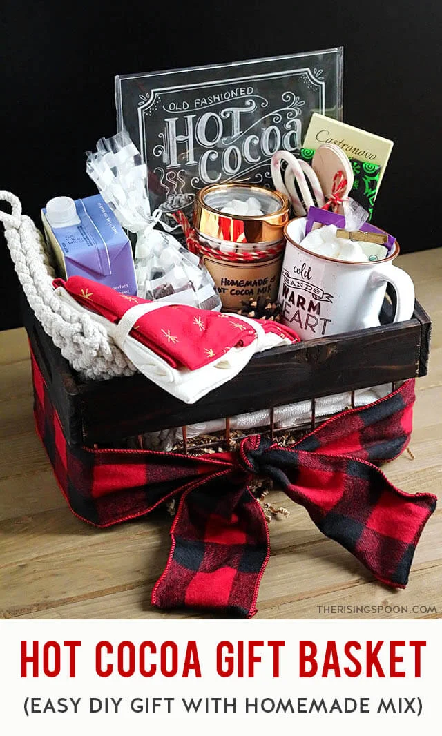 Homemade Hot Cocoa Gift Basket