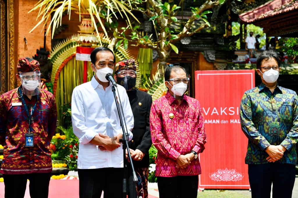 Presiden Jokowi Harapkan Pariwisata Bali Segera Bangkit