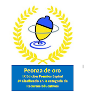 BLOG GANADOR PEONZA DE ORO. IX PREMIOS ESPIRAL 2015. CATEGORÍA RECURSOS EDUCATIVOS