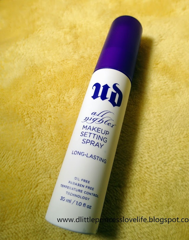 Urban Decay All Nighter Setting Sprays ♥ Beauty Product Review