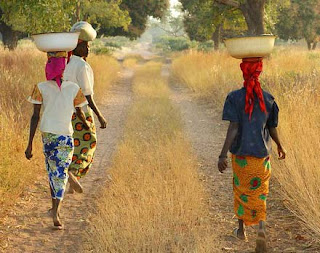 Women of Chad on market day