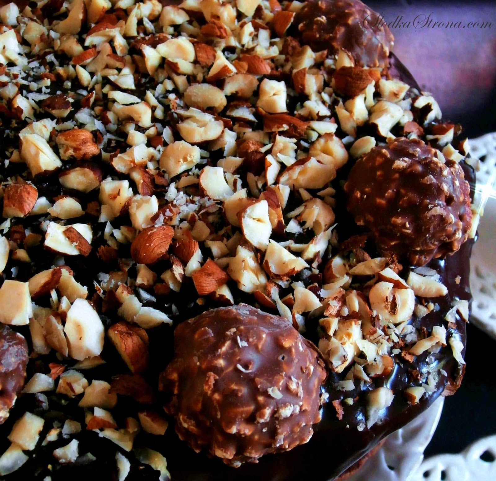 Słodka Strona: Tort Ferrero Rocher