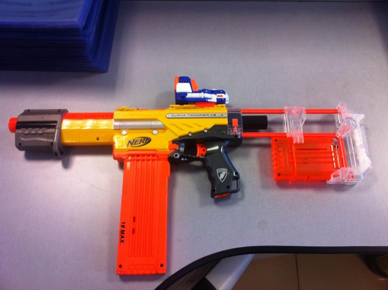 Another Sneak Peek At The Nerf Elite Pinpoint Sight! 
