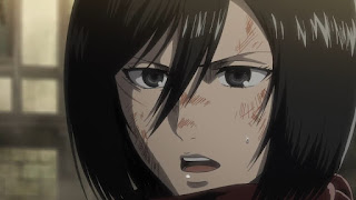 ミカサ・アッカーマン Mikasa Ackerman CV. 石川由依 Ishikawa Yui Hellominju.com : 進撃の巨人 アニメ 第3期 55話 白夜 | Attack on Titan Season3 Part2 Ep.55 "Midnight Sun" | Hello Anime !